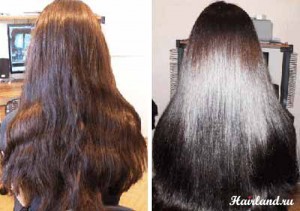Биоламинирование волос в домашних условиях фото до и после