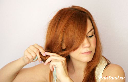 Как завить волосы на тряпочки фото и как делать